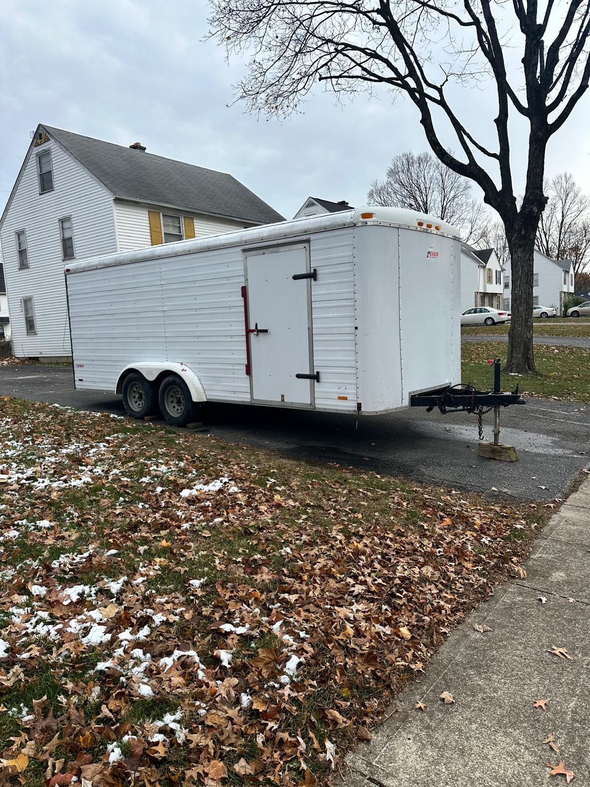 Moving truck ready for transport